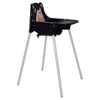 SILLA TEDDY ALTA NEGRA