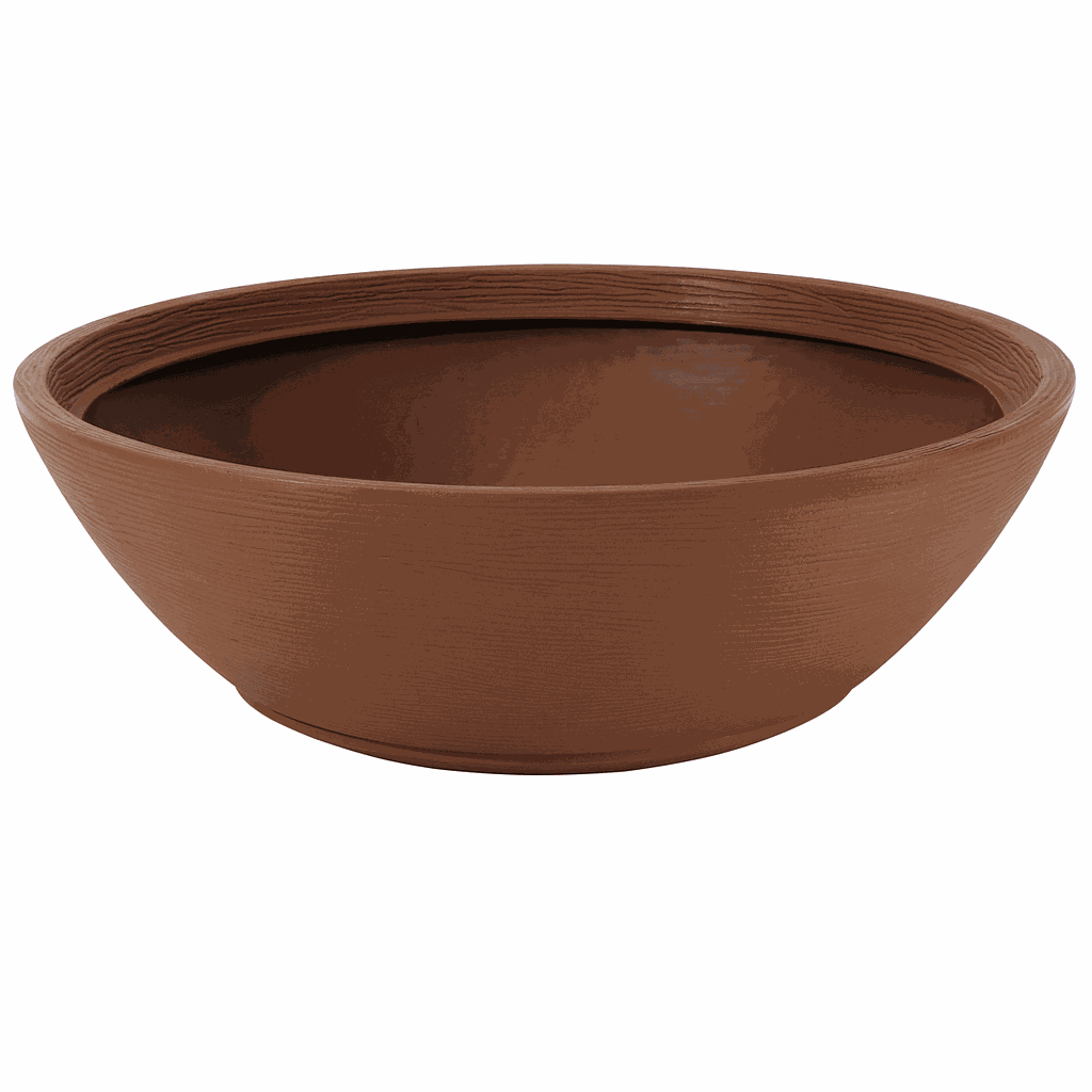 MACETA MARRON Ø 55 CM. INDI