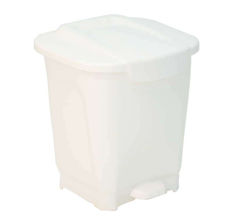 BASURERO 15 L BLANCO T-FORCE