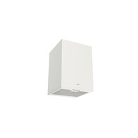 CAMPANA DE ISLA SILENT SQUARE 40 EN ACERO INOX. SCOTCH BRITE