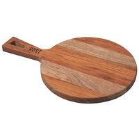 TABLA DE MADERA CON MANGO PARA CORTAR 34x23 CM. ROST