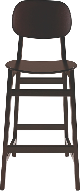 BANCO ALTO DE MADERA TABACO LONDON