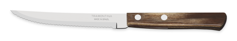 CUCHILLO DE MESA PARA CHURRASCO 5" POLYWOOD
