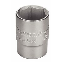 DADO HEXAGONAL EN ACERO CROMO VANADIO 20 MM - ENCASTRE 1/2"