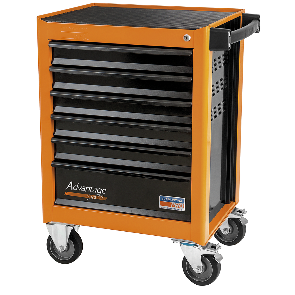 CARRO METALICO PARA HERRAMIENTAS, 6 CAJONES