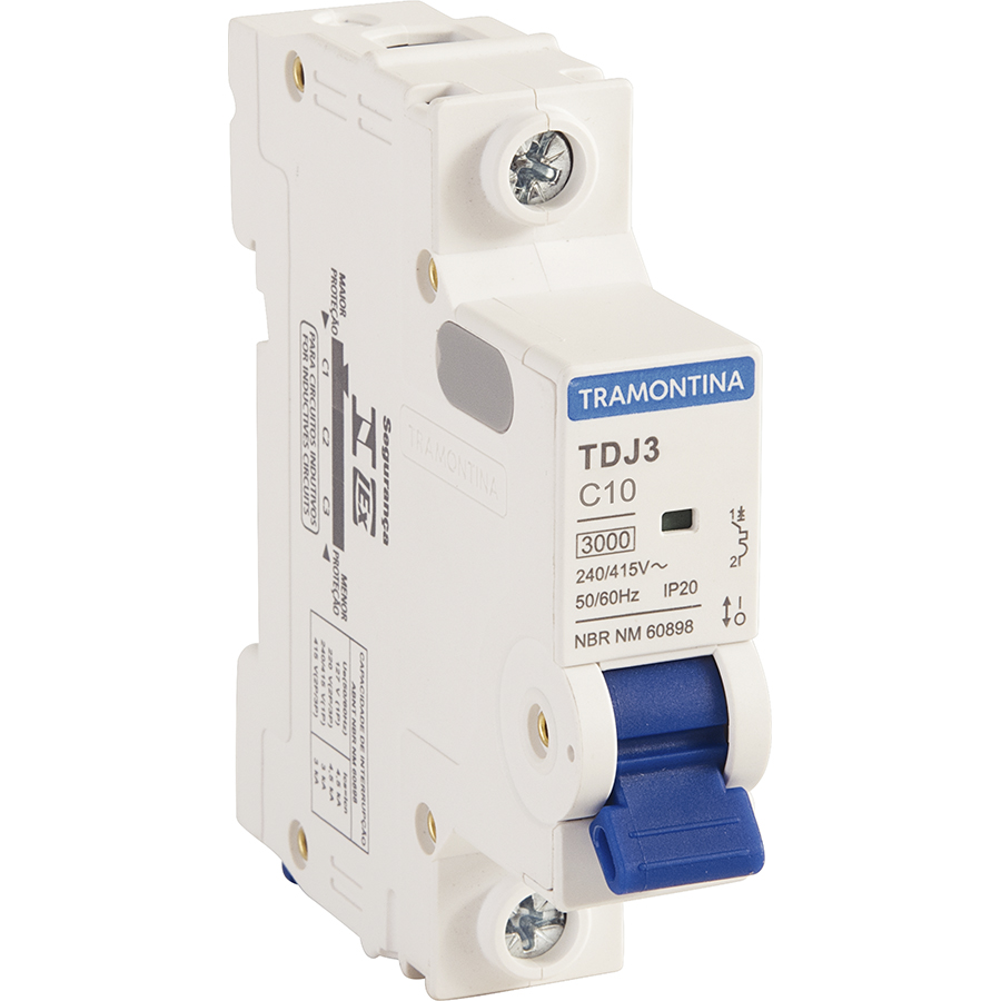 TERMOMAGNETICO TDJ3-1C16 1P 16A 3KA