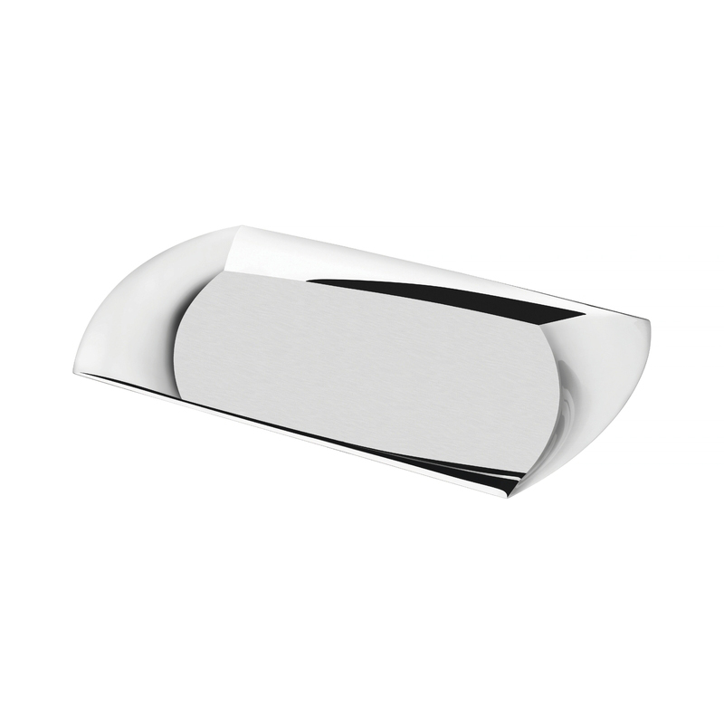 BANDEJA RECTANGULAR ACERO INOXIDABLE 423 X 248MM