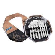 JUEGO PARA PIZZA EN ACERO INOXIDABLE 9 PIEZAS LAGUNA