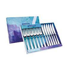 JUEGO DE CUBIERTOS PARA CHURRASCO EN ACERO INOXIDABLE 12 PIEZAS COSMOS