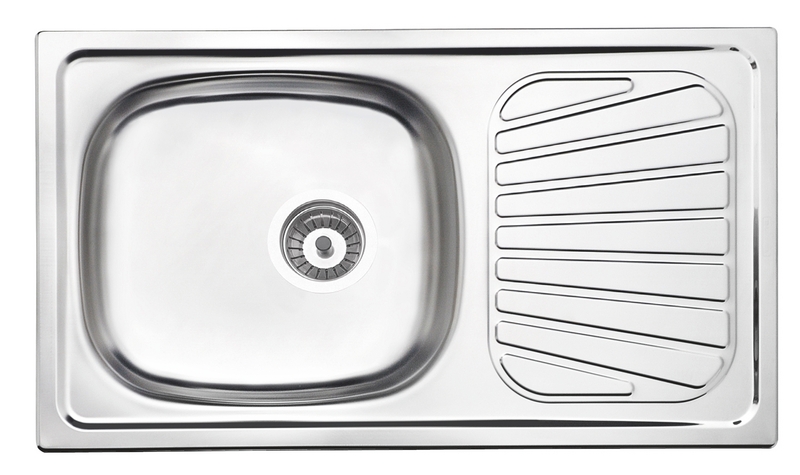 LAVAPLATOS BETA 40 R, STANDARD, DE EMPOTRAR, EN ACERO INOX., 78X43.50 CM
