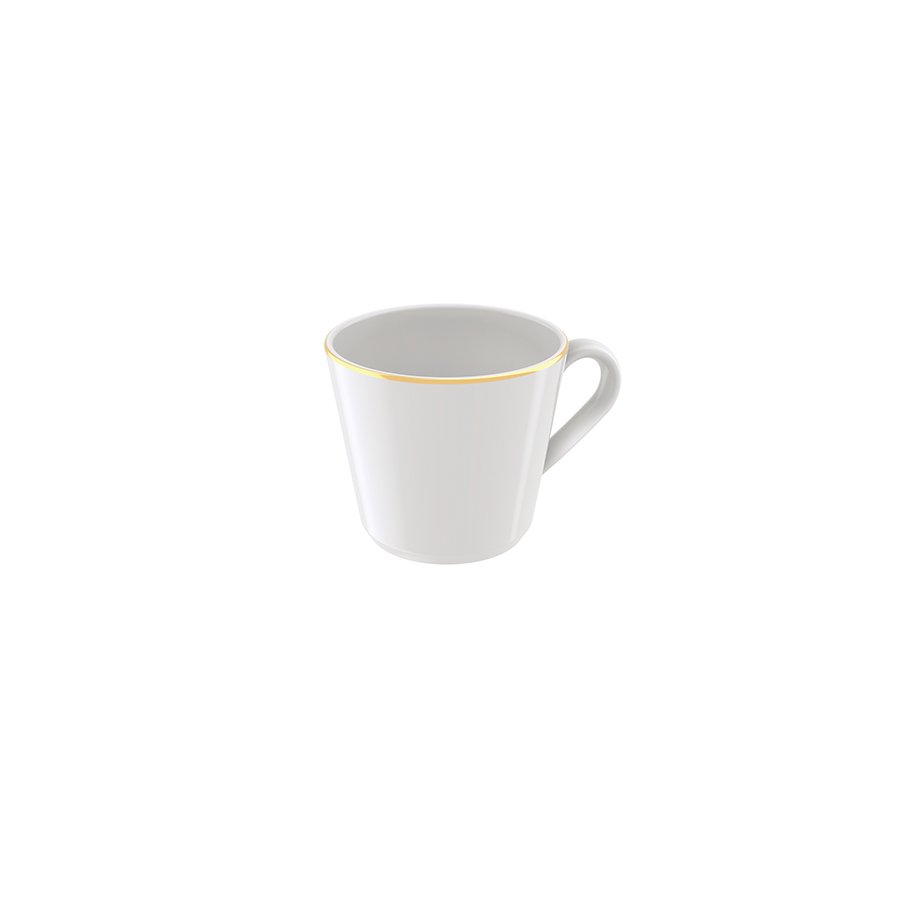 TAZA PARA TE EN PORCELANA 185 ML. ELISA