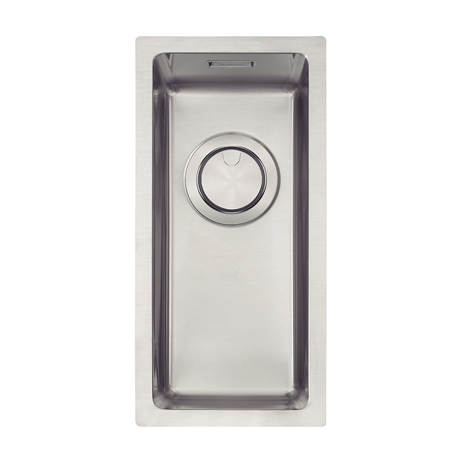 - CUBETA QUADRUM AUXILIAR EN ACERO INOXIDABLE 17X40 CM.