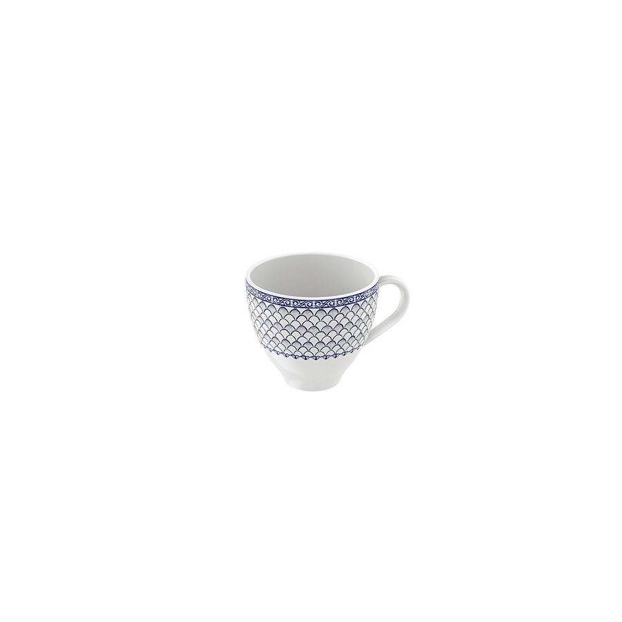 TAZA DE CAFE EN PORCELANA APILABLE 100 ML. UMEKO