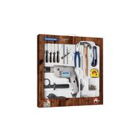 JUEGO DE HERRAMIENTAS CON TALADRO ELECTRICO 500 W, 220 V - 100 PIEZAS