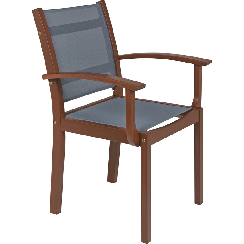 SILLA BRAZOS C/ LONA FILTRO UV Y ECOBLINDAJE TERRAZZO FITT