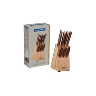 JUEGO DE CUCHILLOS CON BASE 8 PIEZAS TRADICIONAL