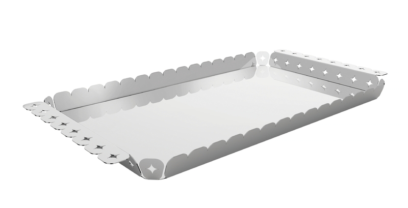 - BANDEJA INOX 47X25 CM LUCE