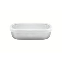 POTE EN ACERO INOXIDABLE CON TAPA 16 X 8,2 CM. 0,4 L. FREEZINOX