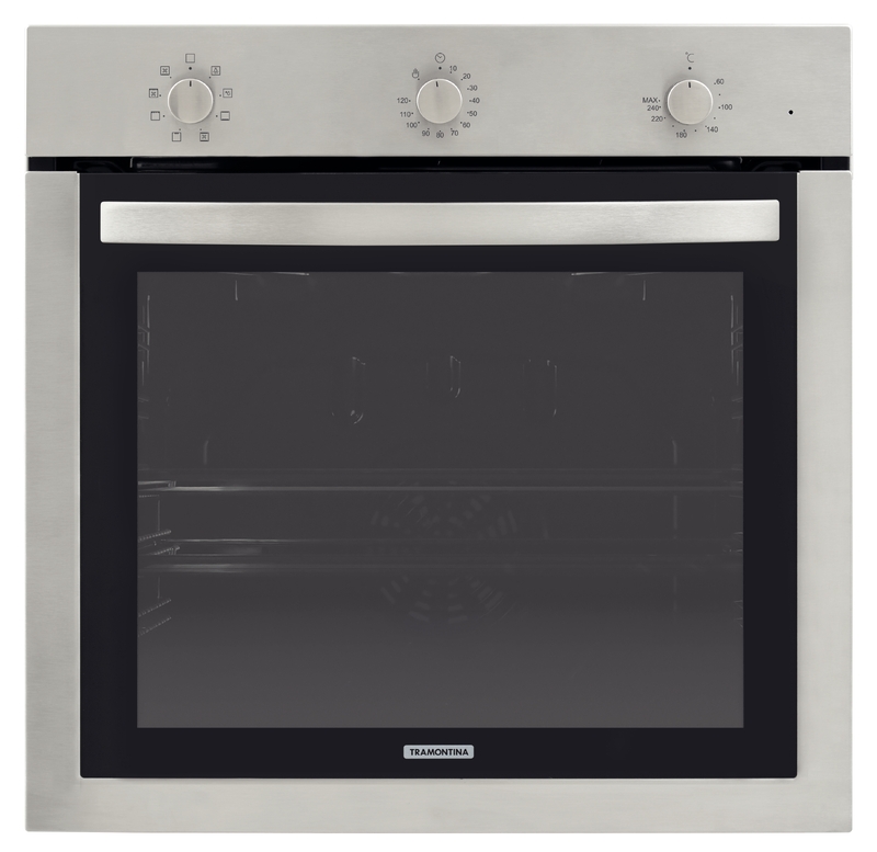 HORNO ELECTRICO DE EMPOTRAR NEW COOK 60, CON 7 FUNCIONES, EN ACERO INOXIDABLE, 73 L