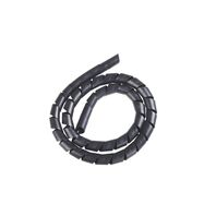 ORGANIZADOR DE CABLES  3/4" 5M NEGRO