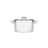 CACEROLA HONDA EN ACERO INOXIDABLE FONDO TRIPLE 3,6 L. Ø 20 CM. BRAVA