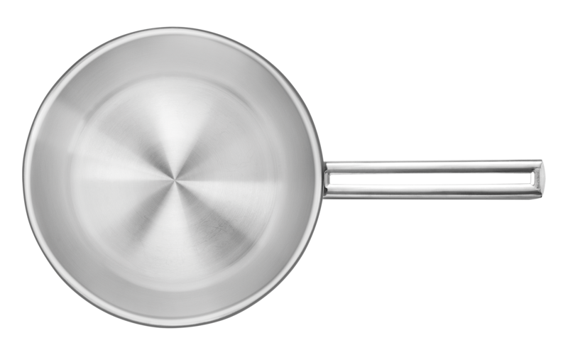 SARTEN EN ACERO INOXIDABLE FONDO TRIPLE 2,1 L. Ø 24 CM. BRAVA