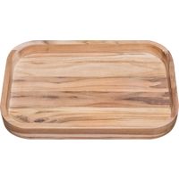 FUENTE DE MADERA PARA CHURRASCO 46X30X5 CM.