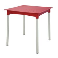 MESA LAURA RATAN ROJA