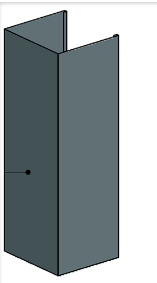 REPUESTO CHIMENEA INOX INF 80CM MAGIC WALL 9