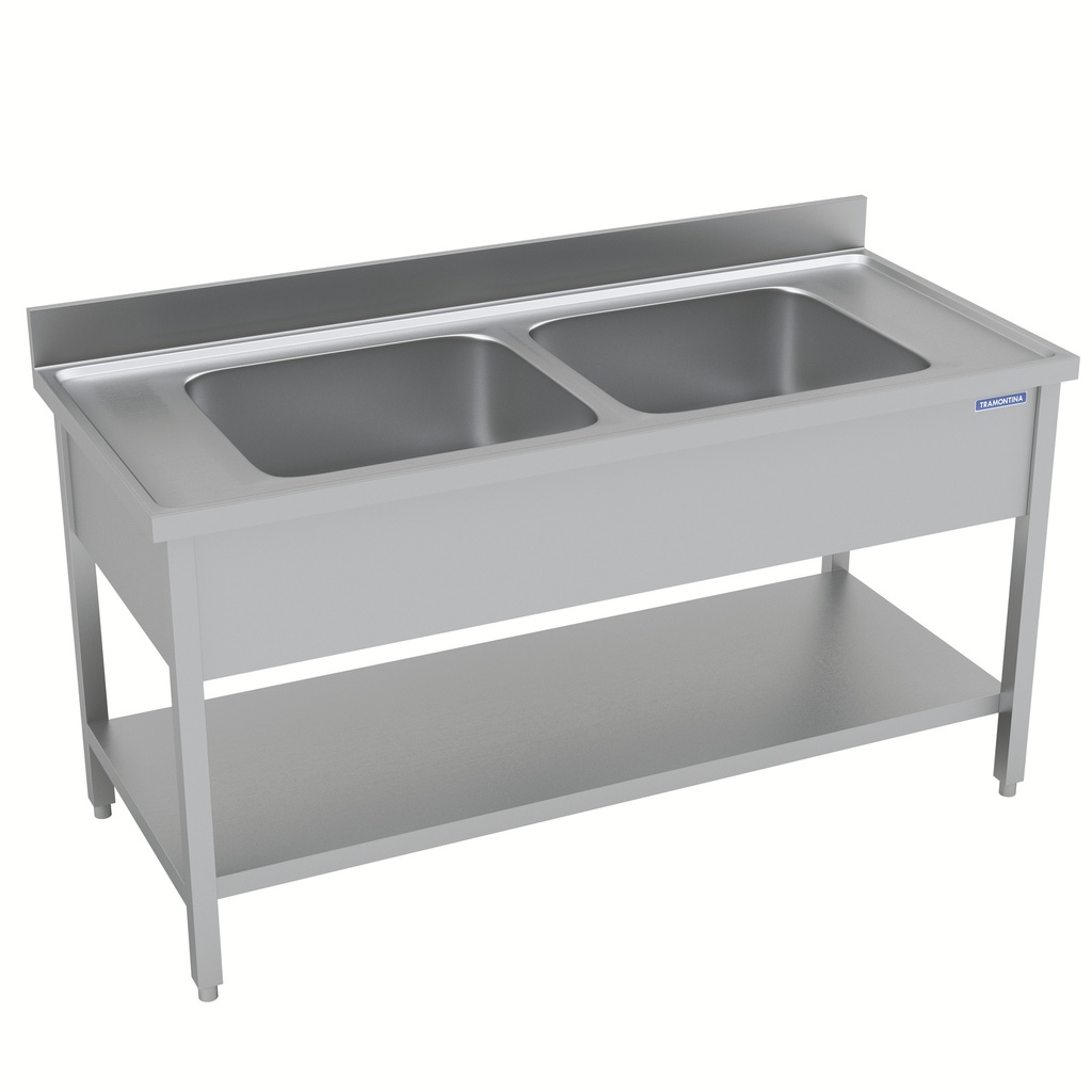 FREGADERO CON ENTREPANO INFERIOR