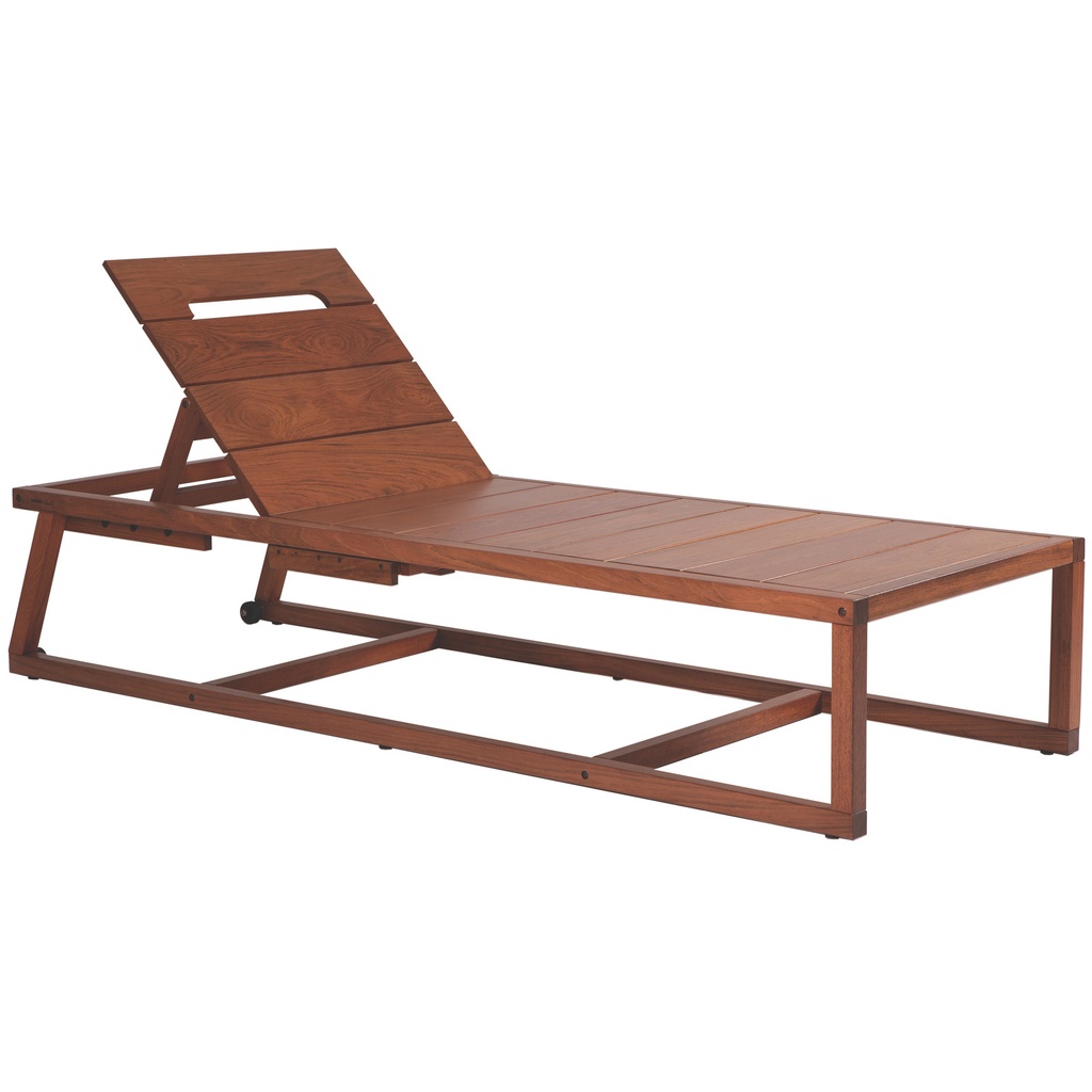 Tumbona Tramontina Lanati de Madera de Jatoba FSC