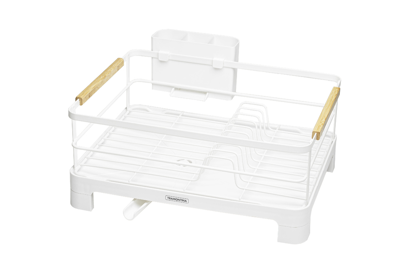 ESCURRIDOR DE PLATOS BLANCO PLURALE