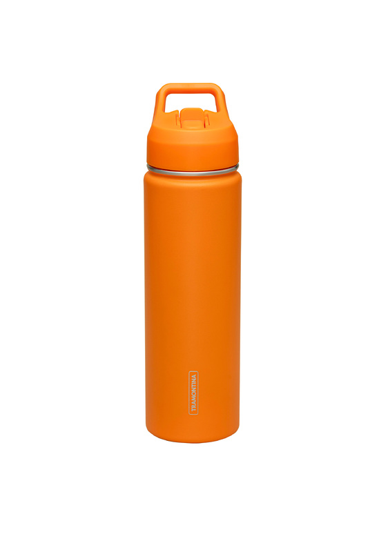 TERMO CON SORBETE 0,65L EN ACERO INOX EXATA