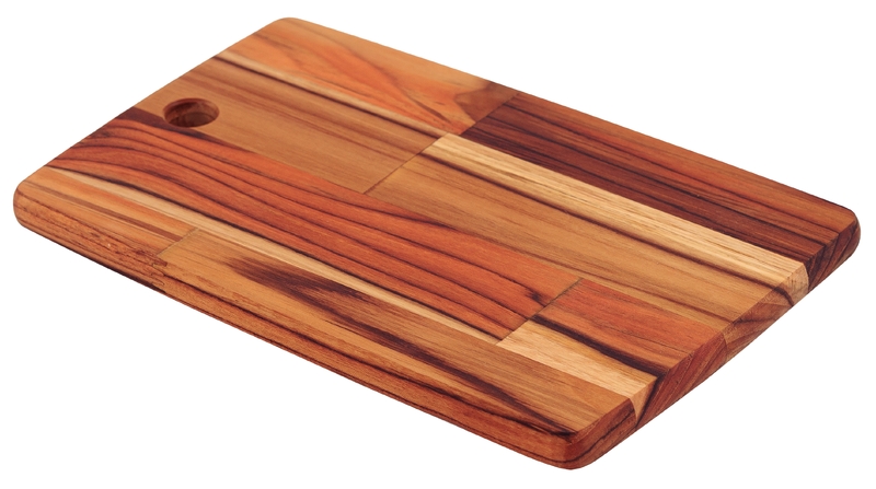 TABLA RECTANGULAR KITCHEN EN MADERA TECA 28X19,5 CM