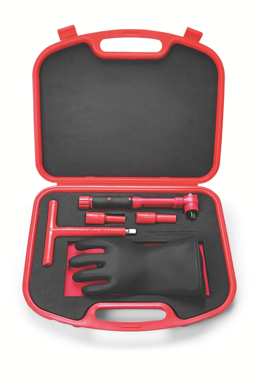 Maletín con herramientas para coches eléctricos e híbridos