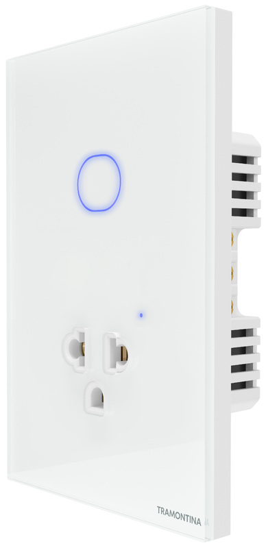 INTERRUPTOR SMART 1 INT + 1 TOMA 15A UNI