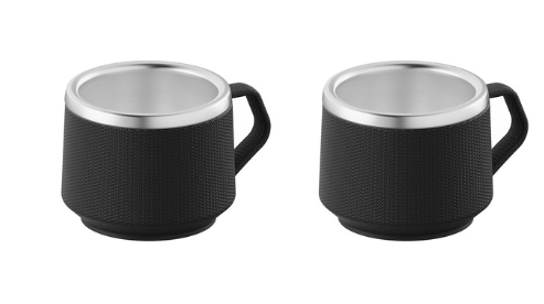 JUEGO DE TAZAS PARA CAFE 2 PZAS.