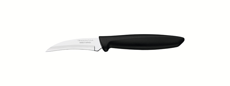 CUCHILLO MONDADOR 3" CON MANGO PLASTICO PLENUS