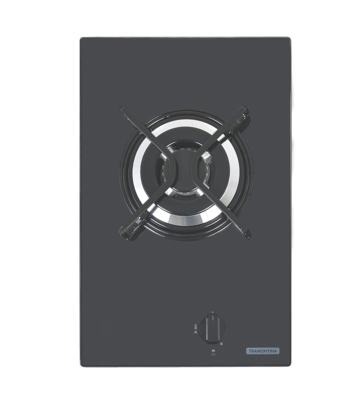 - PLACA DE COCCION DOMINO 1GG TRI 30, PERFECTA, CON TRIPLE LLAMA, EN VIDRIO TEMPLADO NEGRO, 30X50 CM (desc.)