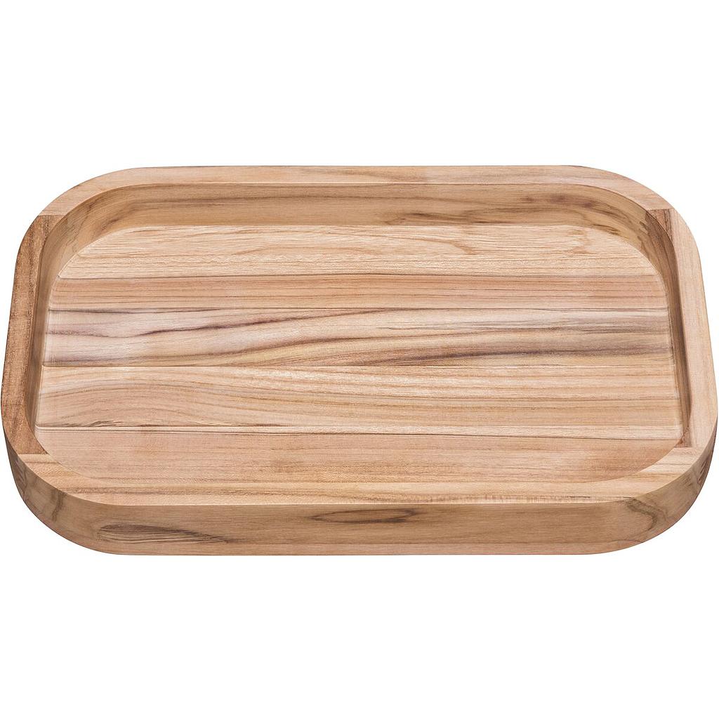 FUENTE DE MADERA PARA CHURRASCO 40X25X5 CM.