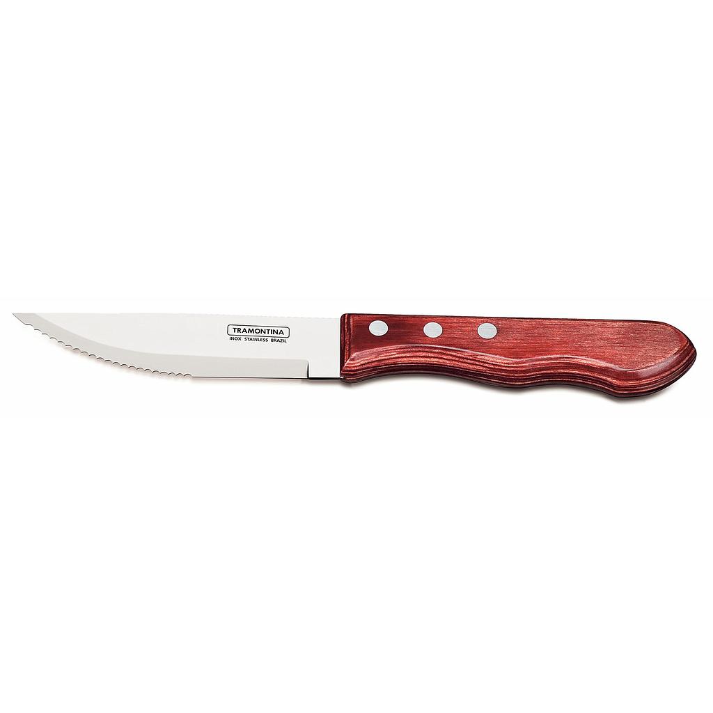 CUCHILLO JUMBO PARA CHURRASCO 5" POLYWOOD