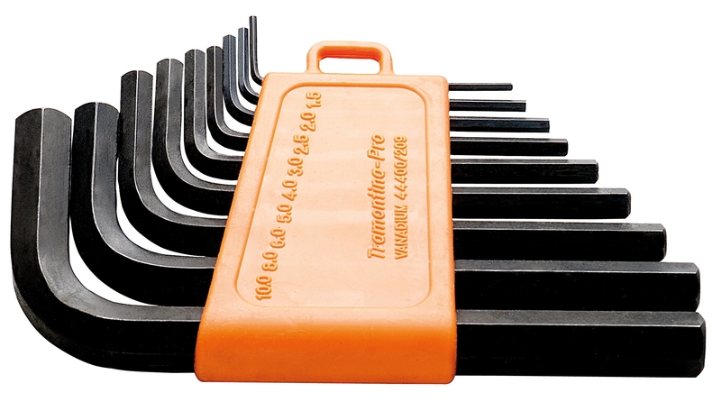 JUEGO DE LLAVES HEXAGONALES - 9 PIEZAS