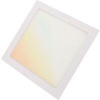 PLAFON SMART LED QUAD. EMBUTIR 18W