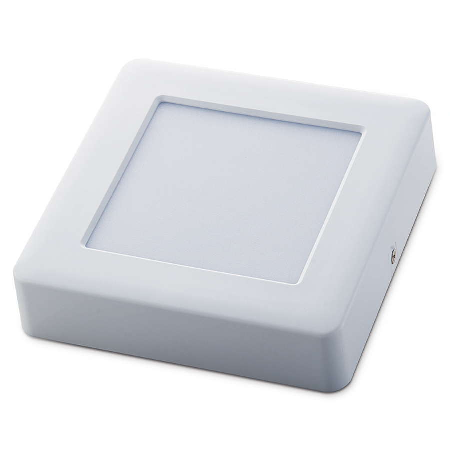 PLAFON LED CUADRADO SOBREPONER 12W