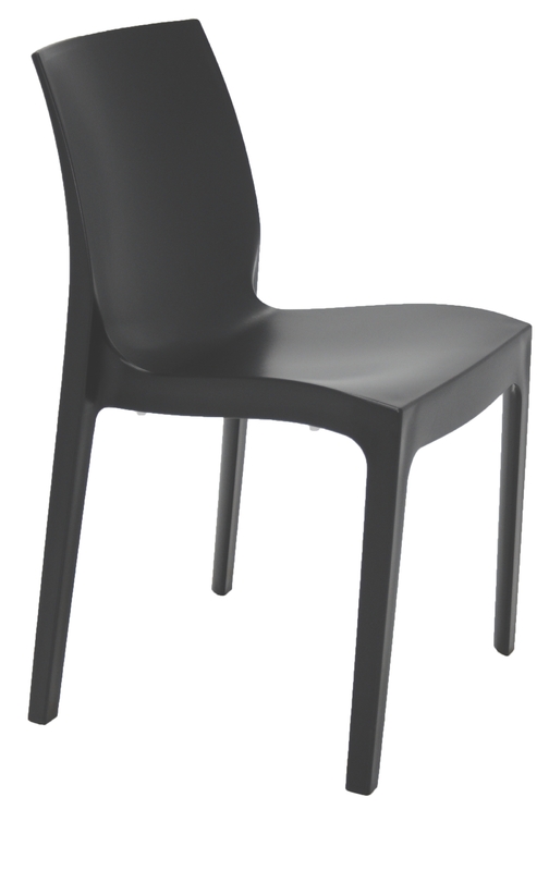 SILLA ALICE NEGRA MATE