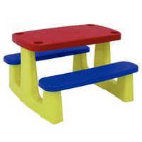 [92360000] MESA INFANTIL PICNIC EN POLIPROPILENO MULTICOLOR