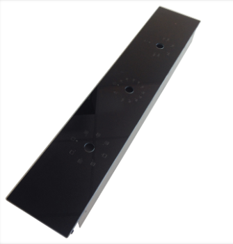 [93992279] PANEL FRONTAL VIDRIO NEGRO F7