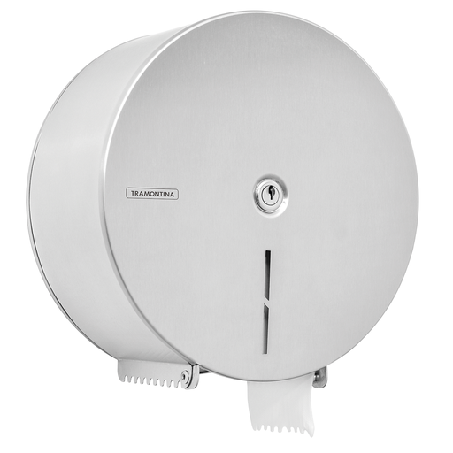 [94532033] DISPENSADOR DE ACERO INOXIDABLE PARA ROLLOS GRANDES DE PAPEL HIGIENICO