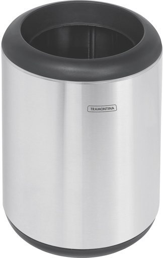 [94540014] BASURERO CAPSULA 10 L, EN ACERO INOX.