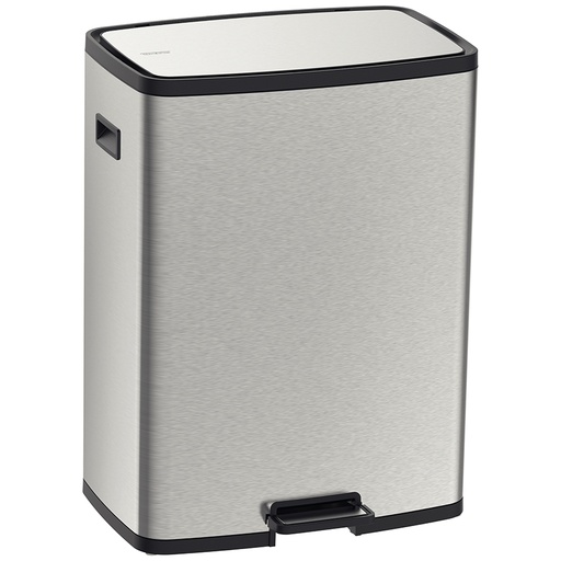 [94544445] BASURERO OCTOS 45 L., CON PEDAL, EN ACERO INOX.